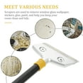 thumbnail image 2 of OUNONA 1 Set Glue Remover Scraper Aluminium Alloy for Cleaners and Window Glass Cleaning, 2 of 8