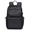 thumbnail image 2 of FUZHIQ School Backpack for 7th 8th 9th 10th Grade, Minimalist Multi Pocket Bookbag with Water Resistant Fabric & Padded Straps, Large Capacity Middle High School Backpack, Black, 2 of 8