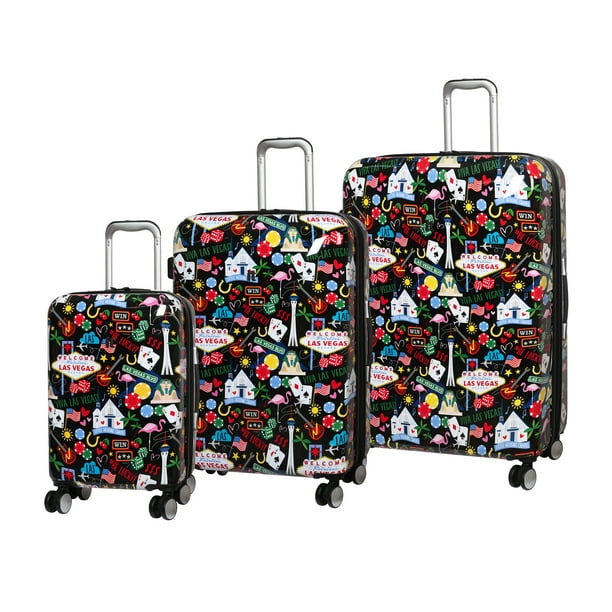 it luggage IT Luggage Sheen Hardside Expandable Spinner 3 Piece Set