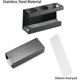 thumbnail image 4 of Toothbrush Holder, Electric Toothbrush Holder, Aluminium Alloy, Toothbrush Holder, No Drilling Required, For Electric Toothbrushes 4 Hole, 4 of 4