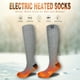 thumbnail image 4 of Calcetines Calefactables Eléctricos TFixol Gris con Enchufe US Mediano, 4 of 8