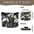 thumbnail image 2 of Haosy Green Snowdrop Flowers Golf Mallet Putter Cover Strong Magnetic Leather Golf Club Headcover Closure, 2 of 7