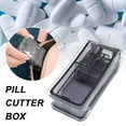 thumbnail image 2 of 4Pcs Pill Cutter for Small Pills, Tablet Splitter with Guard, Safety Medicine Slicer, 2 of 10