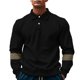 thumbnail image 1 of pstuiky Camisas casuales de manga larga para hombre, Top de manga larga con cuello y hebilla para hombre camisetas de hombre xxl, 1 of 9