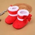 thumbnail image 5 of Gureui Newborn Infant Toddler Baby Girls Boots Winter Warm Non-slip Soft Sole Fluffy Cute Shoes, 5 of 5