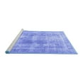 thumbnail image 2 of Ahgly Company Machine Washable Indoor Rectangle Persian Blue Traditional Area Rugs, 2' x 3', 2 of 4