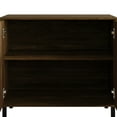 thumbnail image 6 of Castle Place Mid-century Sideboard Buffet Cabinet, Brown, 6 of 9