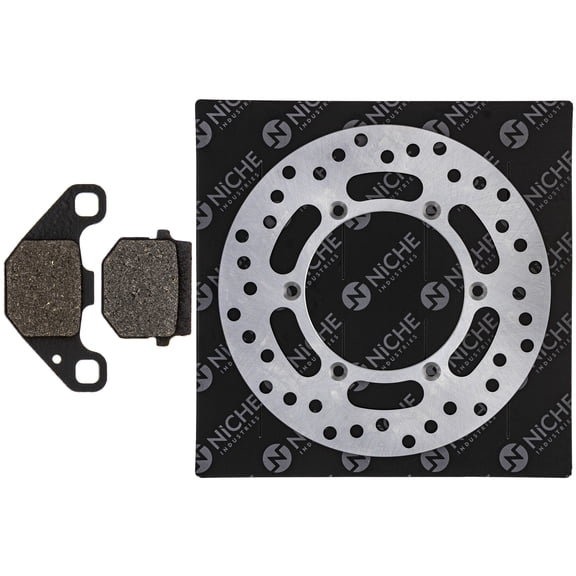 Niche Front Left Brake Rotor Pad Kit for Kawasaki KX80 41080-1270 Motorcycle MK1007040