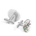 thumbnail image 3 of Easter Ravishing Formal Attire Stainless Steel Cuff Link Set for Special Occasions, 3 of 6