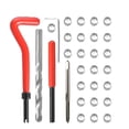 thumbnail image 2 of Abody 30Pcs Metric Thread Insert Kit M4 M7 M9 M11 Helicoil Car Pro Coil Tool M4*0.7, 2 of 7