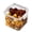 B, variant on mdesiwst Sealed Storage Box Transparent Multi-Compartment Food Container Stackable Airtight Canister for Kitchen Cabinet Pantry Loose Tea Leaves Herbs Spices