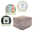 thumbnail image 6 of Majestic Home Goods Decorative Steel Micro-velvet Large Ottoman, 6 of 6