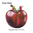 thumbnail image 2 of Hsqqdc 1PC Adult Cute Funy Fruit Print Outfit Set , Unisex Cherry Pattern Jumpsuit,One Size, 2 of 7
