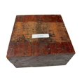 thumbnail image 4 of Cocobolo Exotic Hardwood Bowl Turning Wood Blank - 10" x 10" x 2" (1 Piece) - Elevate your Woodworking Projects with Expertly Designed Wood Bowl Blanks for Turning, 4 of 5