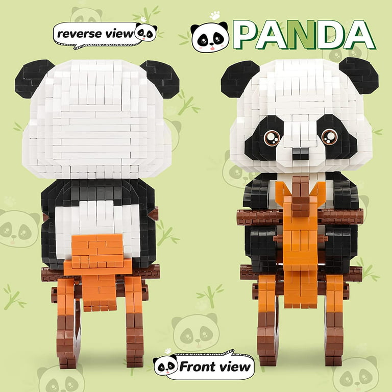 Kawaii Panda 3-in-1 Nano Building Block Collection 2