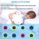 thumbnail image 4 of Reloj despertador para niños CHAO lámpara de escritorio con luz de noche 5 colores, 4 of 5