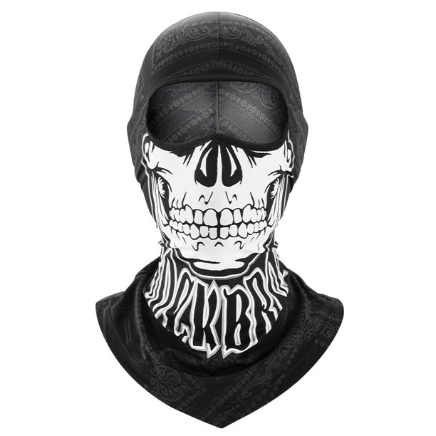 ROCKBROS-Pasamontañas De Ciclismo , Entrenamiento De Bicicleta , Estampado De Calavera , Bandana , Diadema Para Motociclo , Máscara De Cara Completa , Forro De Casco , Bufanda Fresca Transpirable Gao Jiahui unisex