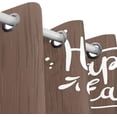 thumbnail image 3 of Coolnut Easter Bunny Egg Blackout Curtain for Bedroom, 2 Panels Thermal Insulated Blackout Drapes Long Darkening Curtains with Grommets for Living Room 55 x 72 Inch, 3 of 5