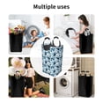 thumbnail image 6 of Vsdgher Daisies Flowers Print Square Laundry Bag Large Collapsible Dirty Clothes Bags With Handles Waterproof Essentials Storage For College Dorm, Family, 6 of 6