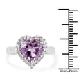 thumbnail image 4 of QR19088AWT-SSR-8 Sterling Silver Ring, Purple - Size 8, 4 of 4