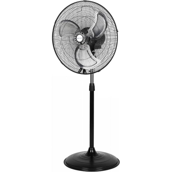 BILT HARD 18" 3-Speed Oscillating Adjustable Pedestal Fans