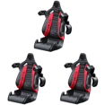 thumbnail image 1 of Asiento Carreras Soporte Ventilación Aire para GPS Antivibración () Rojo, 1 of 4