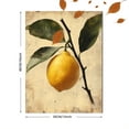 thumbnail image 3 of Qisvanset 12x16 Inch With Frame 2D Flat Wall Art Rustic Lemon Branch Botanical Farmhouse Kitchen Wall Decor, 3 of 8