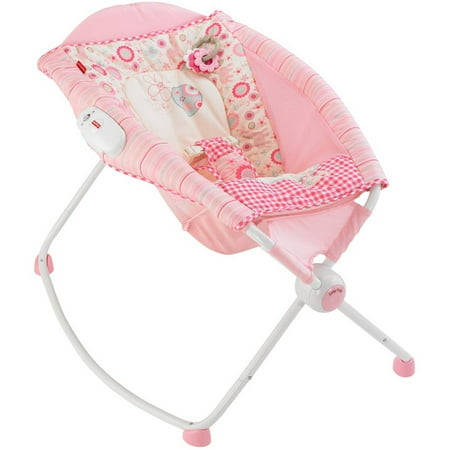 Fisher-Price Newborn Rock 'n Play Sleeper, Pink Giraffe