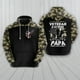 thumbnail image 3 of Sudaderas con gráficos de veteranos de EE. UU. Sudadera con capucha con estampado 3D de soldados estadounidenses para hombres Ropa con bandera de EE. UU. Animal Águila Chándal Tops casuales para niños, 3 of 4