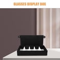 thumbnail image 3 of KAKOWELY Multifunctional Glasses Display Storage Case Glasses Organizer Case Home Decor,12.8"X6.89"X2.44", 3 of 5