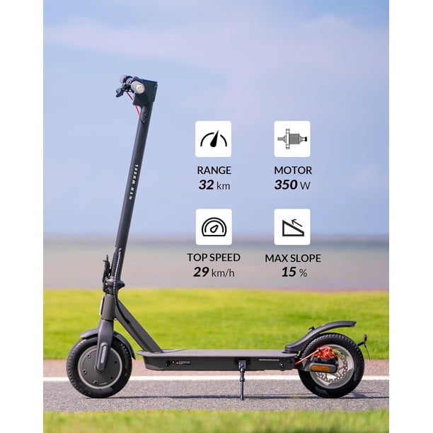 Electric Foldable Scooter by 5TH WHEEL V30 PRO with Turn Signals