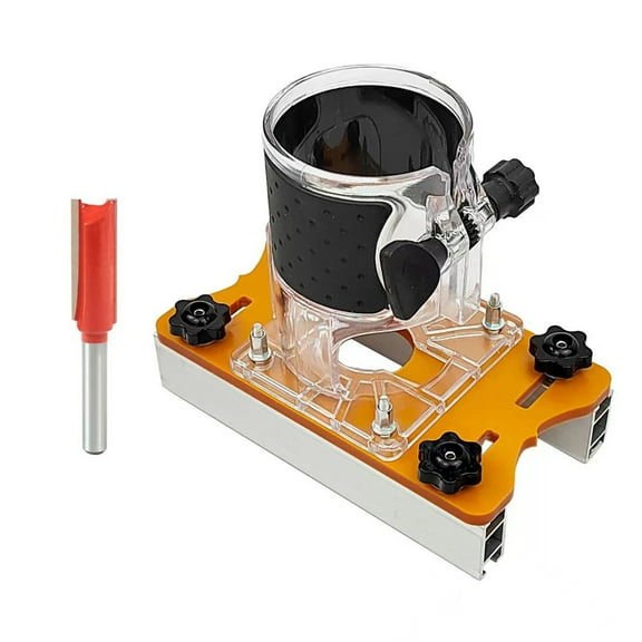 Zeiwohndc Multifunctional Router Base Wood Router Base for Chamfering & curves Cutting