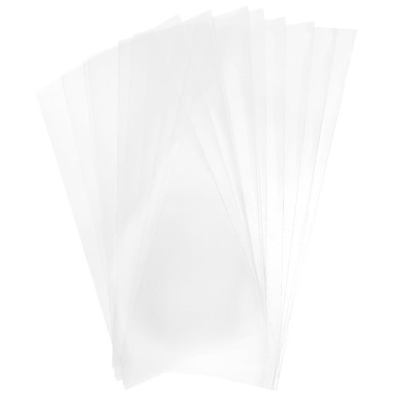 LOLIPPYY 100Pcs Transparent Money Organizer for Cash Paper Money Holders Ideal for Banknote Storage