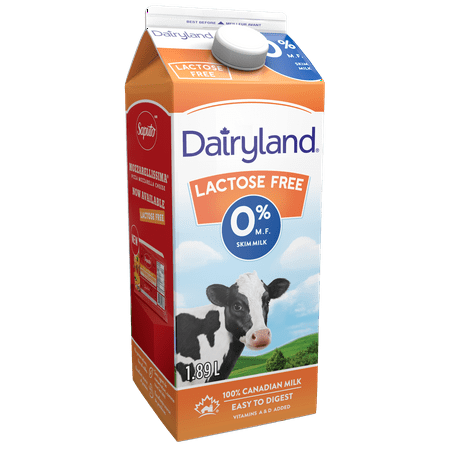 Dairyland Lactose Free Skim Milk, 1.89L - Walmart.ca