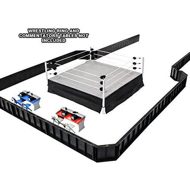 Ultimate Wrestling Ring Barricade Playset For Wwe Wrestling Action Figures Walmart Com