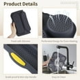 thumbnail image 6 of Set of 6 Hamburger Bun Pans for Baking - 4/8/9-Cup Silicone Burger Bun Pans with Brush, Spatula, and Grab Glove | Nonstick Perforated Baking Pans, Rectangular Loaf Molds, Dishwasher Microwave Safe, 6 of 6