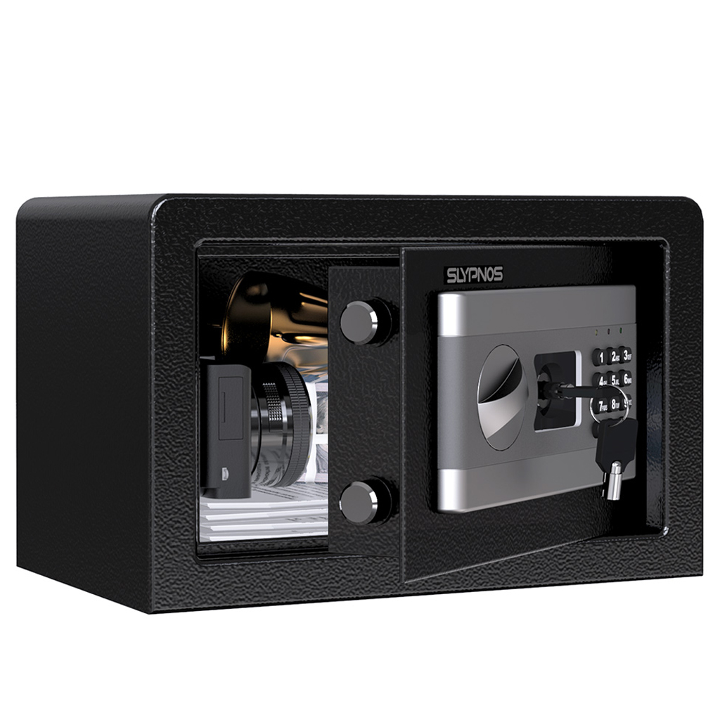 SLYPNOS Home&Office Security Safe Box Premium Steel Security Safe with