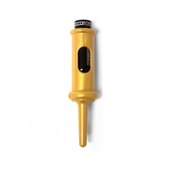 Abrebotellas Cork Pops Original Premium Dorado con Cartucho
