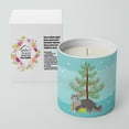 thumbnail image 2 of Carolines Treasures CK4714CDL 3.75 x 3.25 in. Unisex Siberian Forest No.1 Cat Merry Christmas 10 oz Decorative Soy Candle, 2 of 5