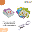 thumbnail image 5 of Juguete de Aprendizaje Let´s Play Tarjetas Flash Parlantes Bilingües Rosa, 5 of 5