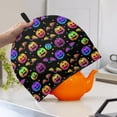 thumbnail image 3 of HELLHERO Halloween Pumpkins and Bats Coffee Pot Cloth Covers Insulate Tea Pot Keep Warm Lightweight for Women, 3 of 8