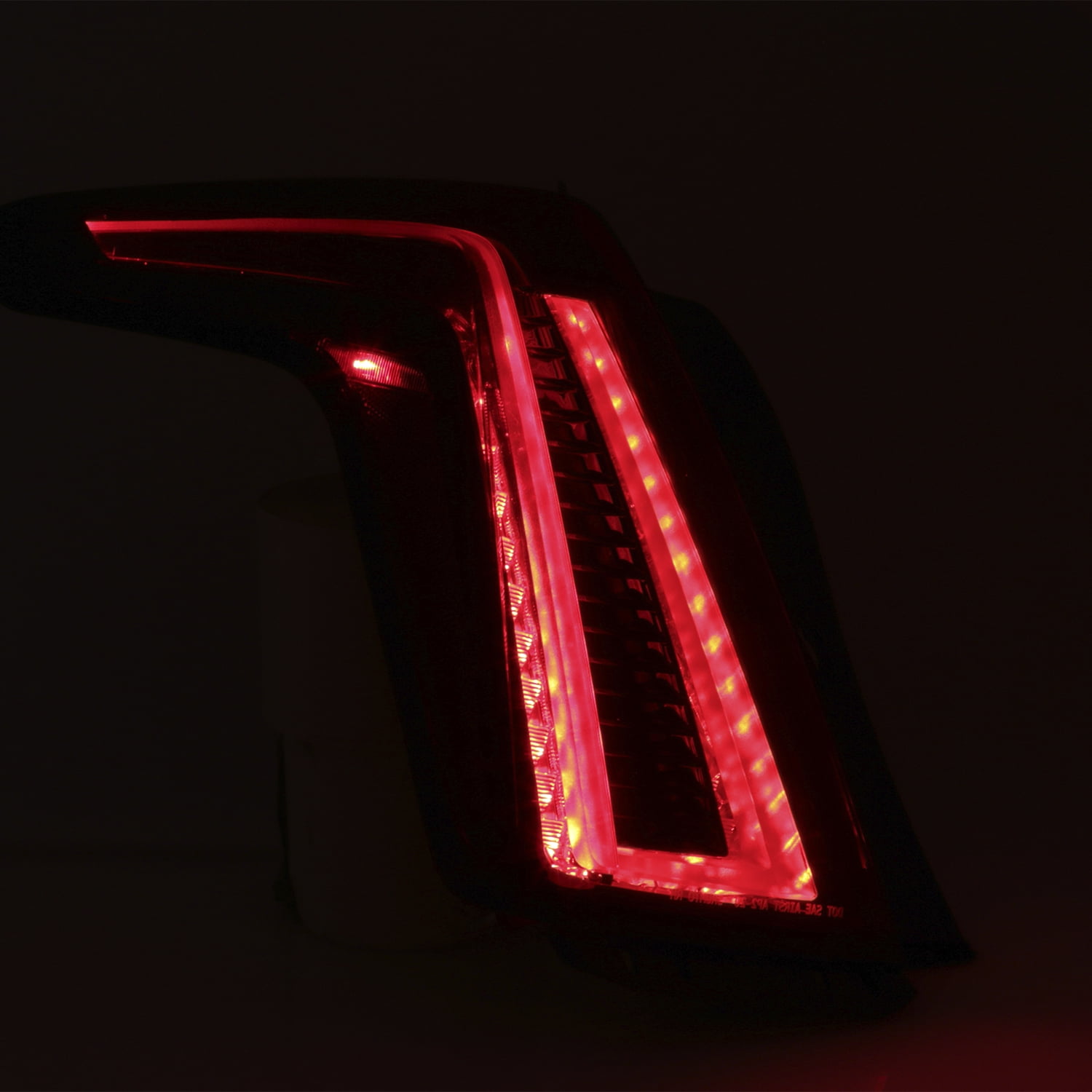 AKKON - Fits 2020-2022 Cadillac XT5 OE Style Full LED Tail Lights Dark Red Housing  - Left Driver Assembly