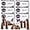 Violet, variant on Violet Backflow Incense - 60 Cones, Six Packs of 10, Waterfall Effect