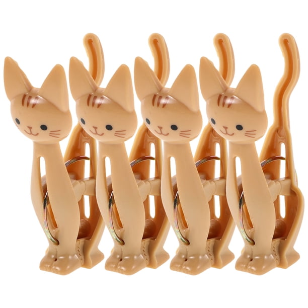 WASHWEPE 4Ud Clips Selladores Amarillos Con De Para Bolsas De Y Oficina