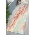thumbnail image 4 of Entryway Rug, Alcohol Ink Rugs, Modern Rugs, Sonf Tones Marble Rug, Marble Rugs, Personalized Gifts Rug, Living Room Rugs, Printed Rug, 1.7'x2.3' - 50x70 cm, 4 of 8