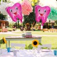 thumbnail image 3 of SHISUYAN Tooth-shaped Balloons 4pcs Tooth Stage Balloons Teeth Theme Balloons Student Graduation Party Decorations Tooth Clinic Decoration Balloons Tooth Party Supply, 3 of 8