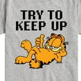 thumbnail image 3 of Garfield - Try To Keep Up - Toddler & Youth Short Sleeve Graphic T-Shirt, 3 of 5