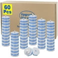 thumbnail image 4 of 60PCS Toilet Bowl Wand Refills, Replacement Heads for Bathroom Washroom Cleaning Pads, Disposable Toilet Brush Refills Set with Holder, 4 of 14
