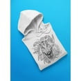 thumbnail image 3 of Roaring Tyrannosaurus Rex  Hoodie Men -Image by Shutterstock, Male 4X-Large, 3 of 4