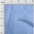thumbnail image 2 of oneOone Rayon Medium Blue Fabric Geometric Sewing Craft Projects Fabric Prints By Yard 56 Inch Wide, 2 of 4
